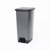 Cubo De Basura Carbono Cover Con Pedal 40L
