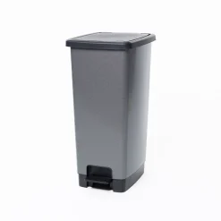 Cubo De Basura Carbono Cover Con Pedal 40L