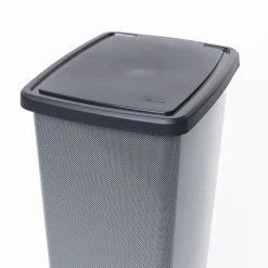 Cubo De Basura Carbono Cover Con Pedal 40L