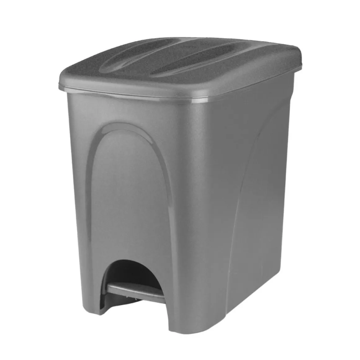 Cubo De Basura Con Pedal 25L Gris
