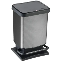 Cubo De Basura Con Pedal 20L Carbono