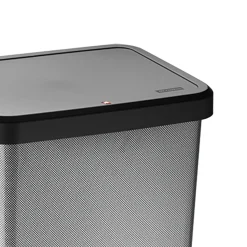 Cubo De Basura Con Pedal 40L Carbono