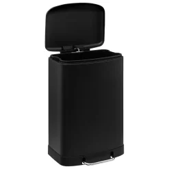 Cubo De Basura Con Pedal 50L Negro