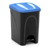 Cubo De Reciclaje De Plástico 25L Azul