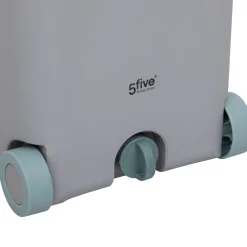 Cubo mecánico SKY gris con mopa 5 litros