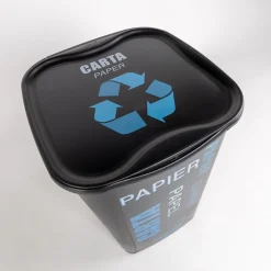 Cubo recicalje para papel azul 50L