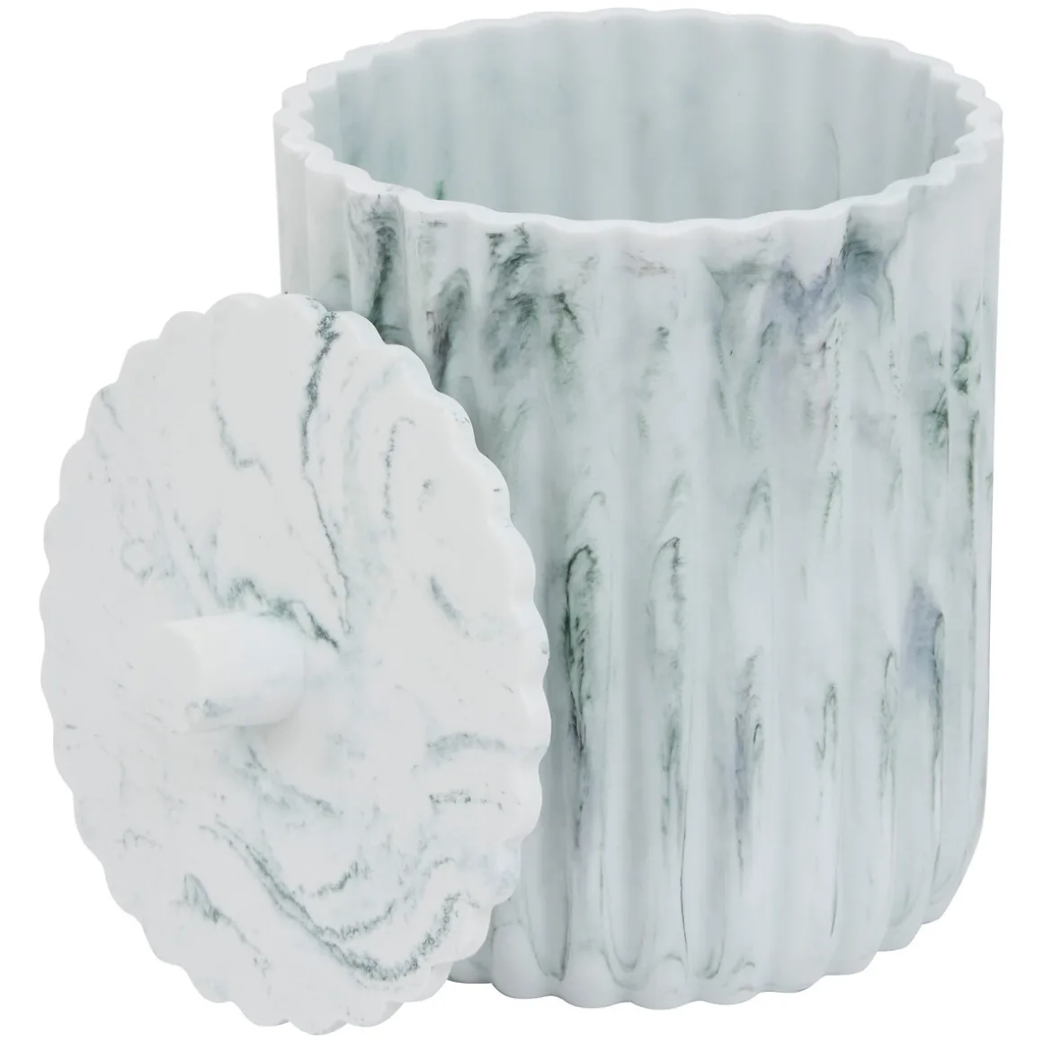 Cubo wc MARBY blanco de poliresina 5L