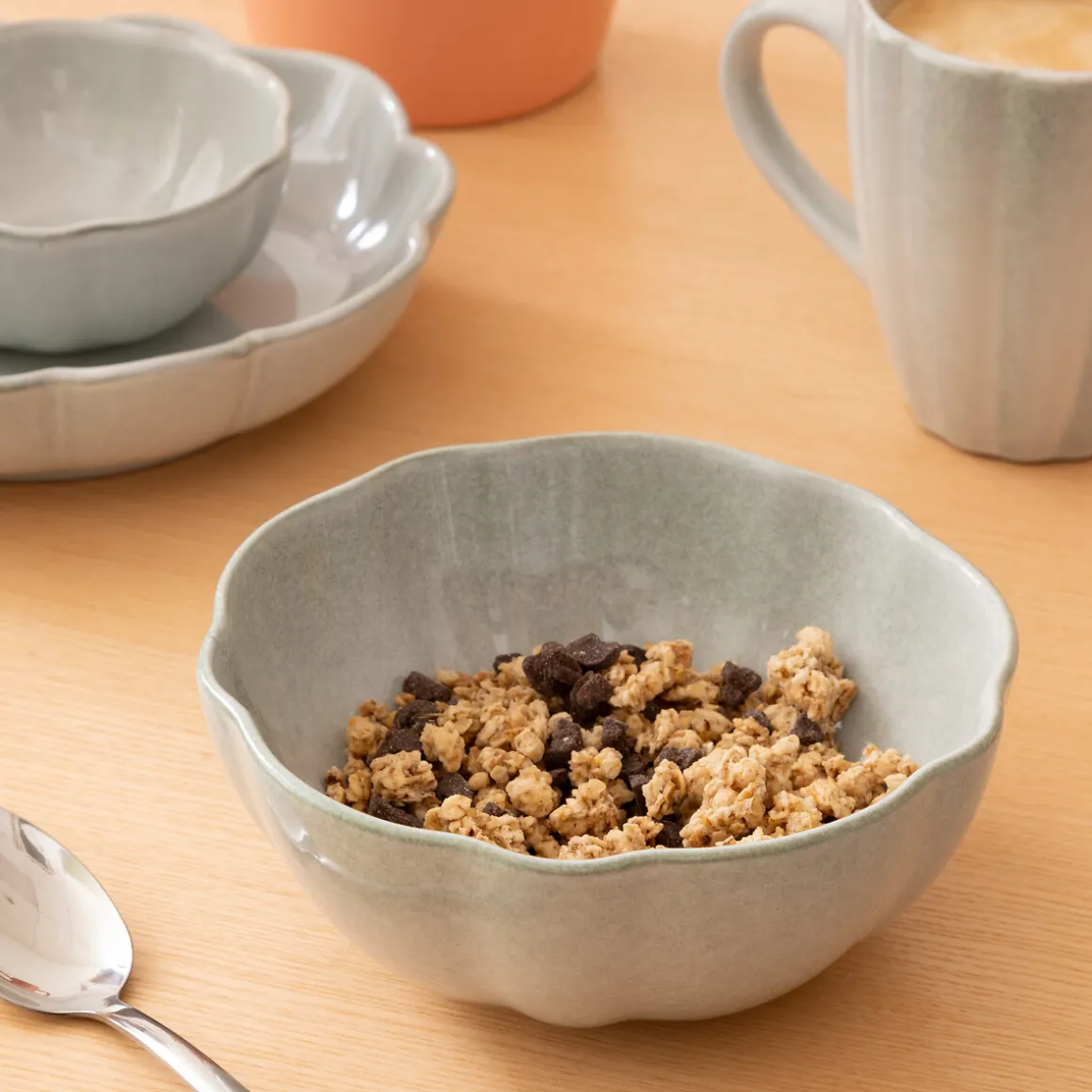 Cuenco AUDE verde claro 70cl