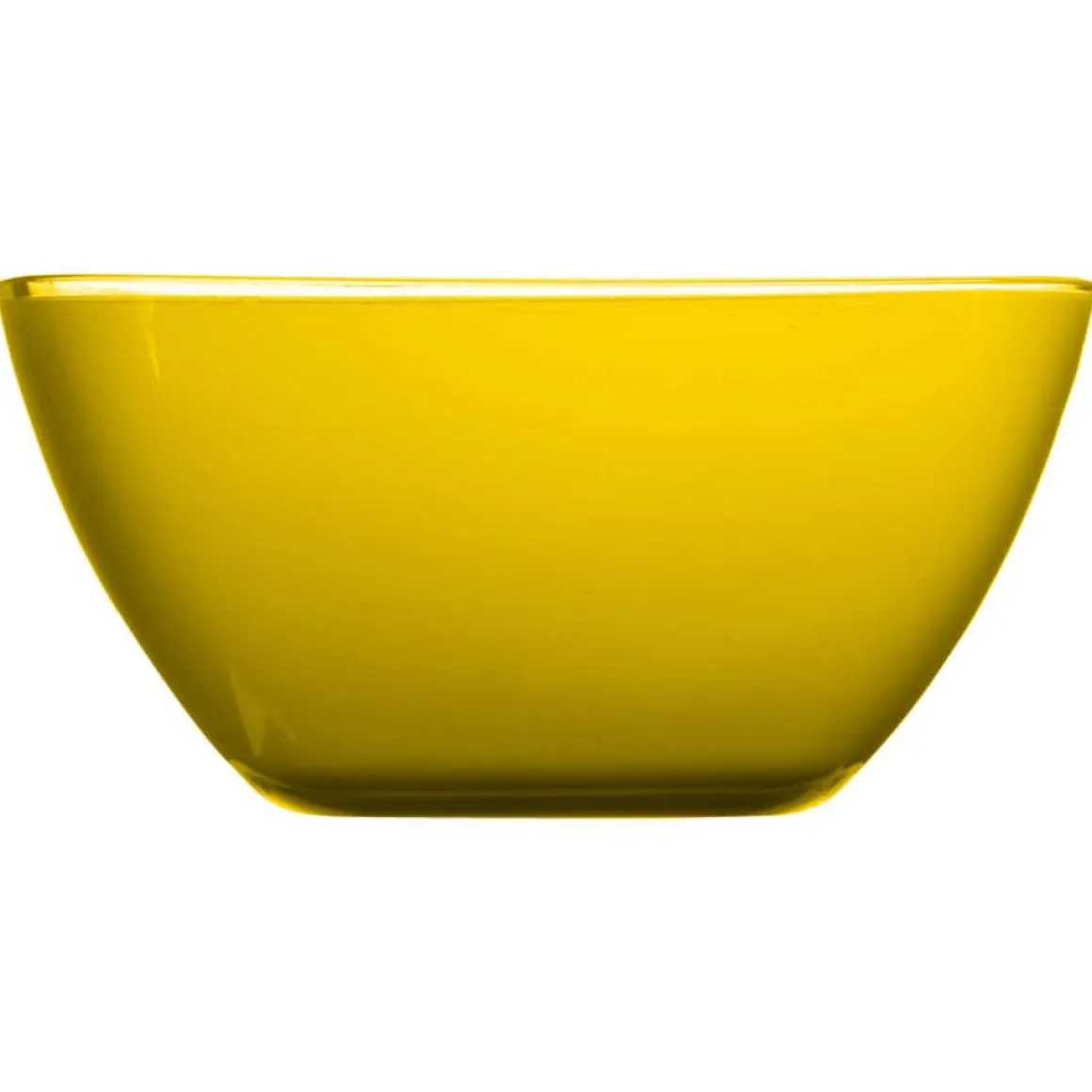 Cuenco Cuadrado Amarillo 14Cm