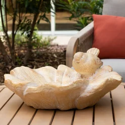 Cuenco decorativo BIRDY de resina 16x36x38cm