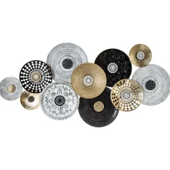 Decoración De Pared De Metal 134x68Cm