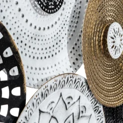 Decoración De Pared De Metal 134x68Cm