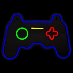 Decoración mural Led neon mando juegos