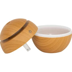 Difusor marrón 130ml con 3 botellas aceite perfume