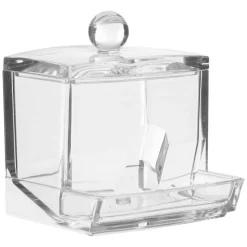 Dispensador De Bastoncillos Acrílico