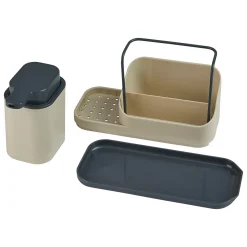 Dispensador de detergente 4 en 1 beige 0.3l