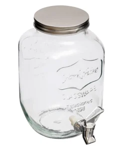 Dispensador De Vidrio C/Grifo 4L