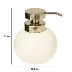 Dosificador de jabón DUO beige