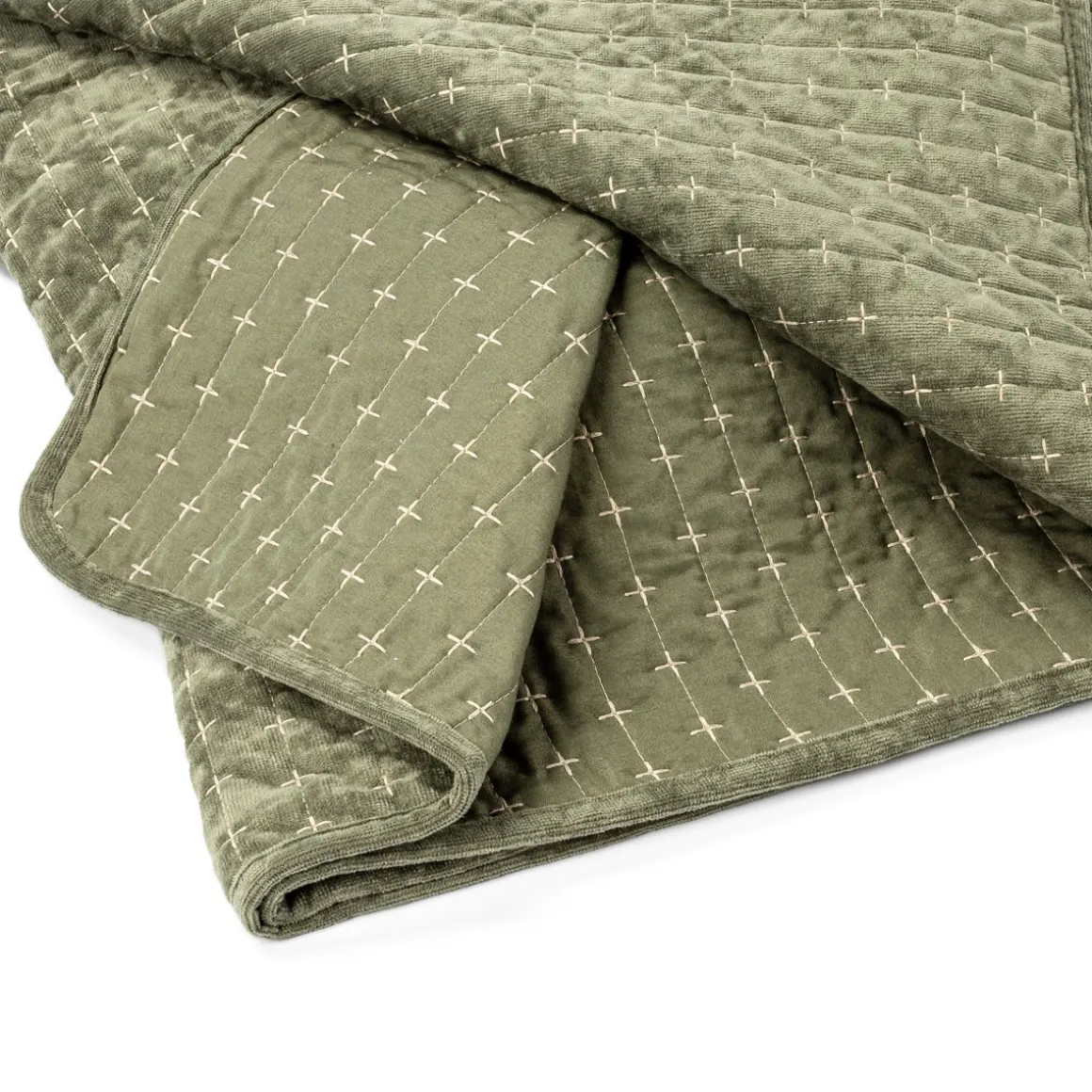 Edredón Cross Verde 220x240Cm