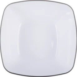 Ensaladera Cuadrada Gris 25Cm