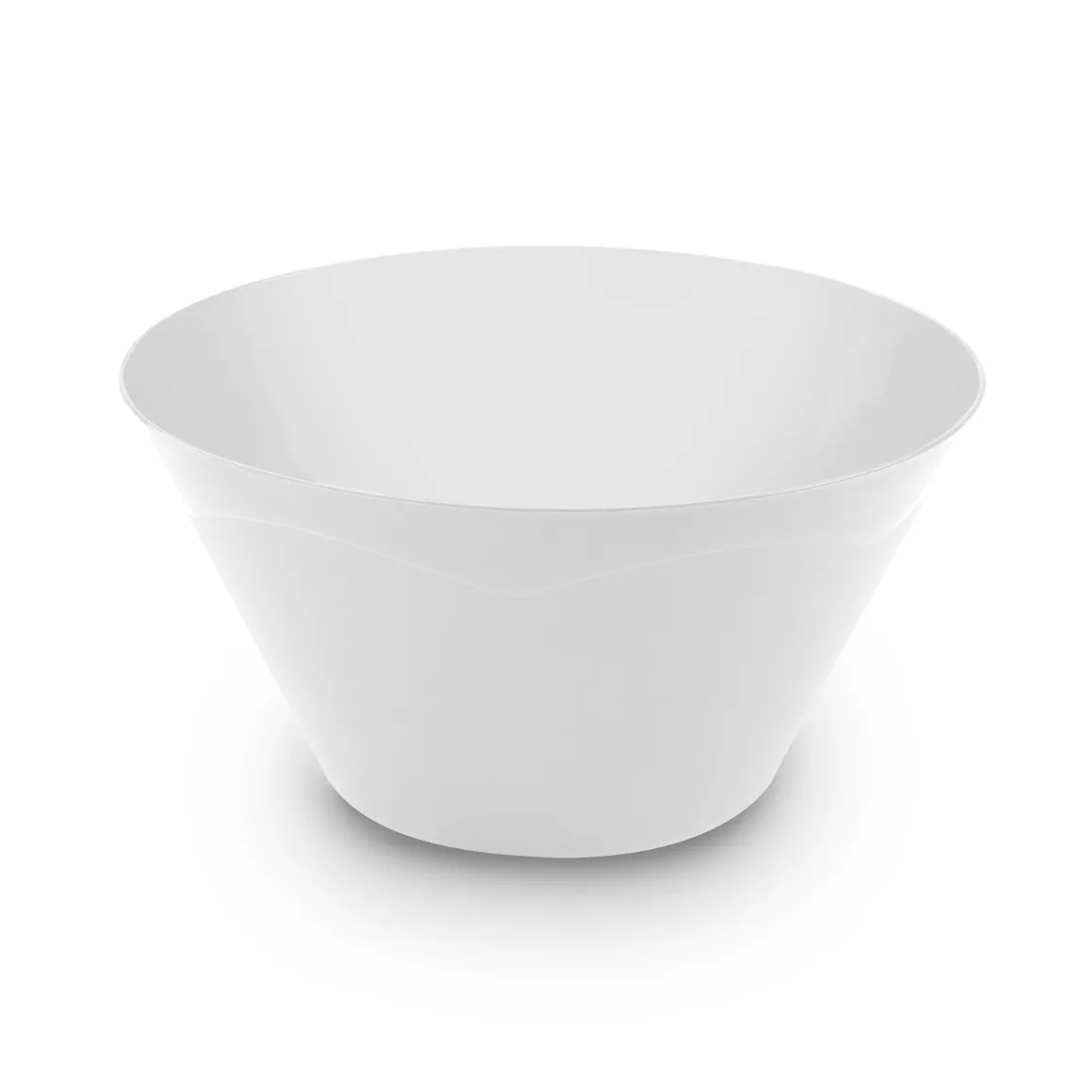 Ensaladera De Plástico Color Blanco 3.3L