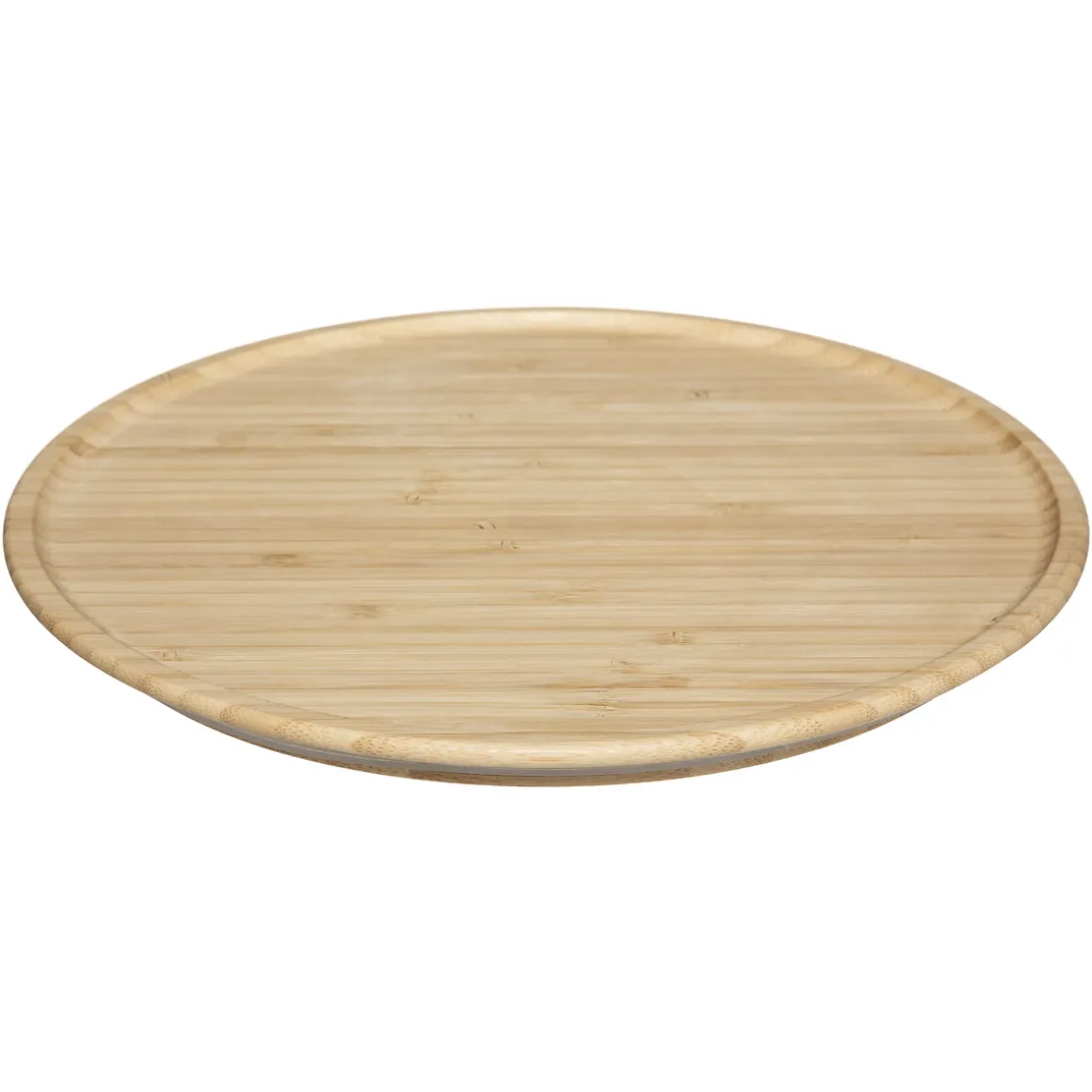 Ensaladera de vidrio 2.5L con tapa bambú