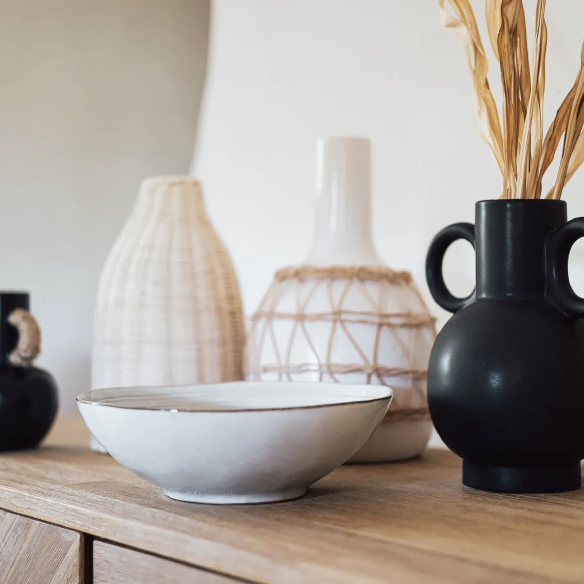 Ensaladera Gres Flower 24Cm