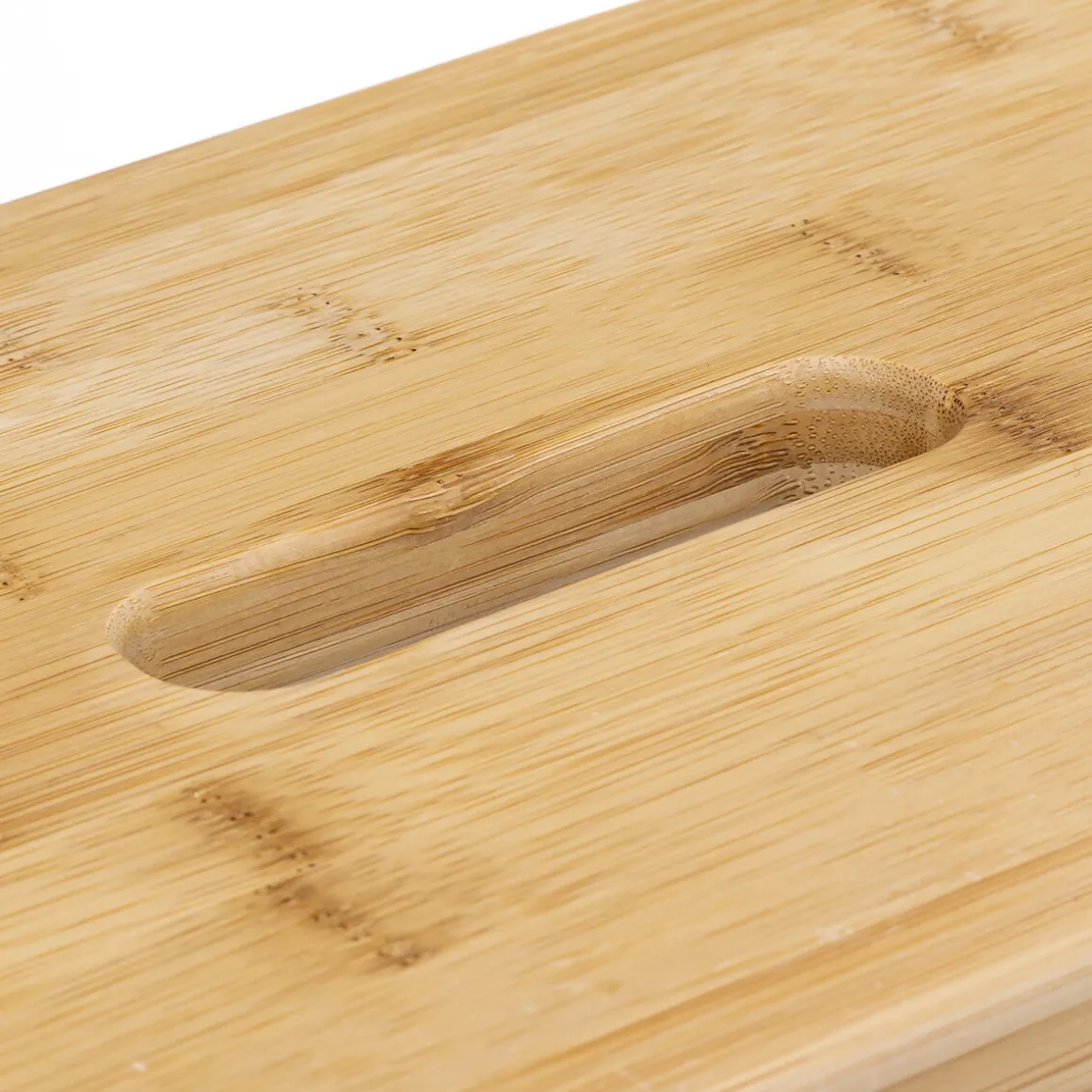 Escalera Con 3 Peldaños De Bambú