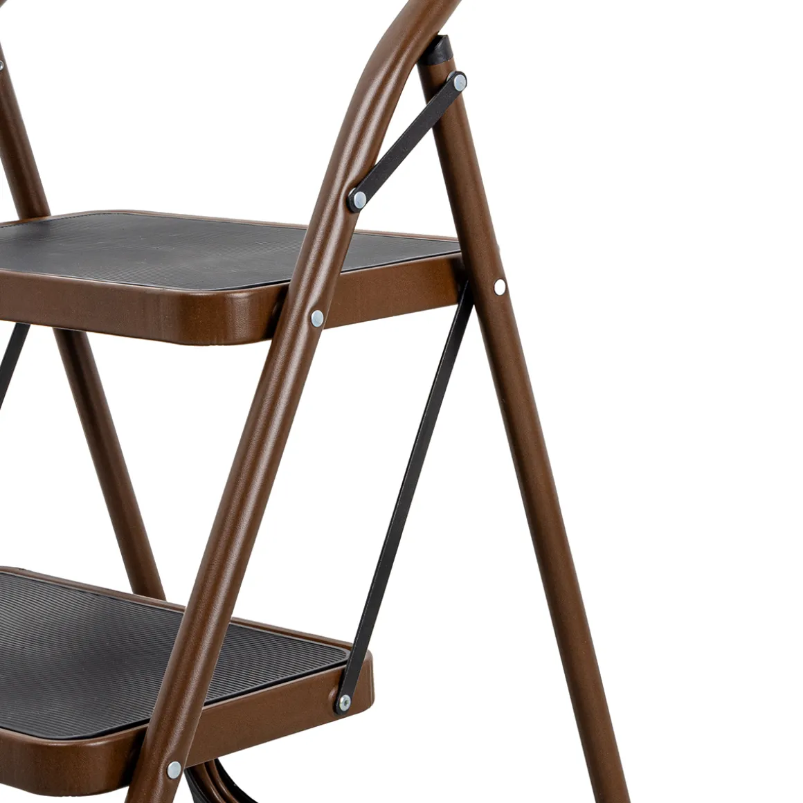 Escalera Con 2 Peldaños Metálica 96cm