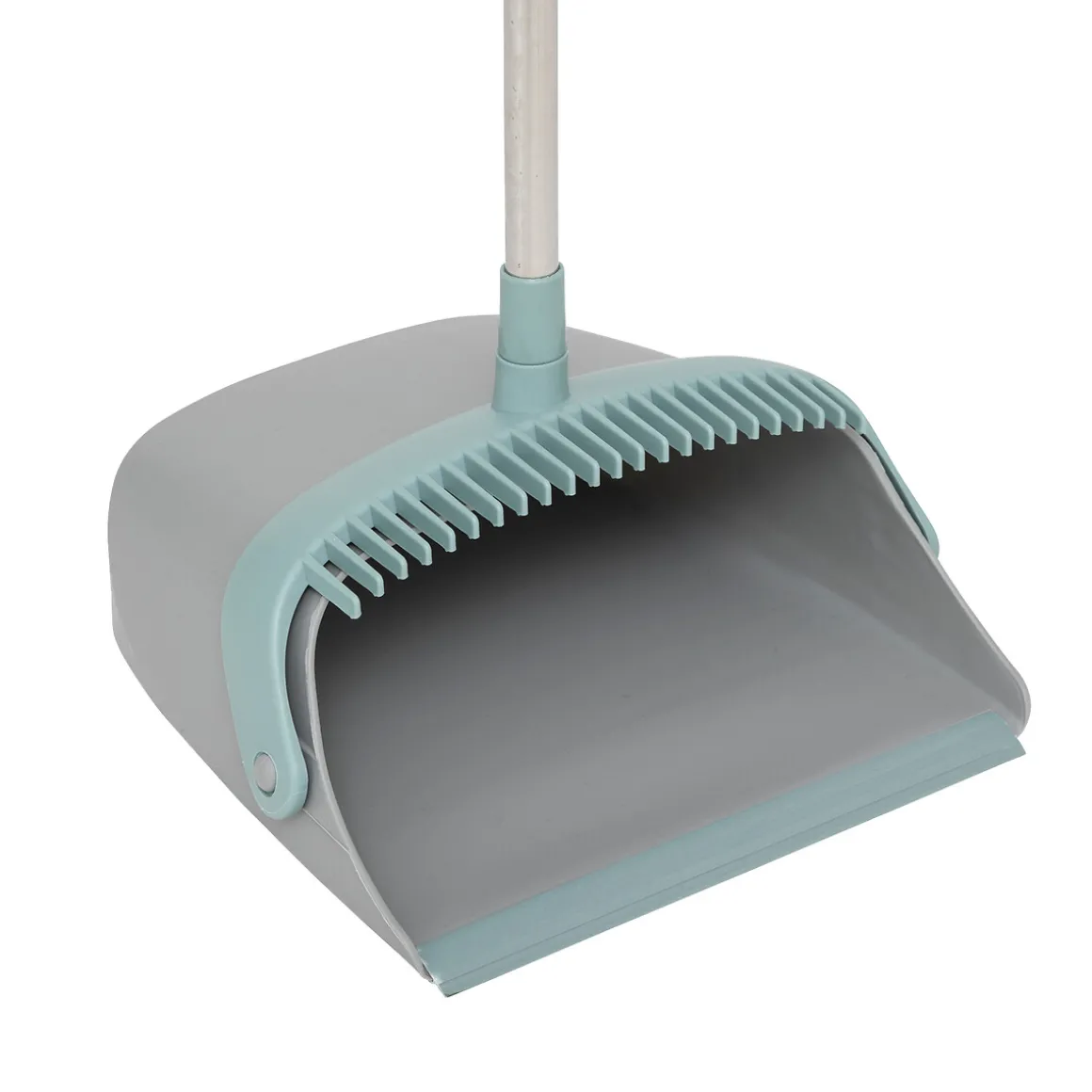 Escoba con recogedor rotativo SKY gris