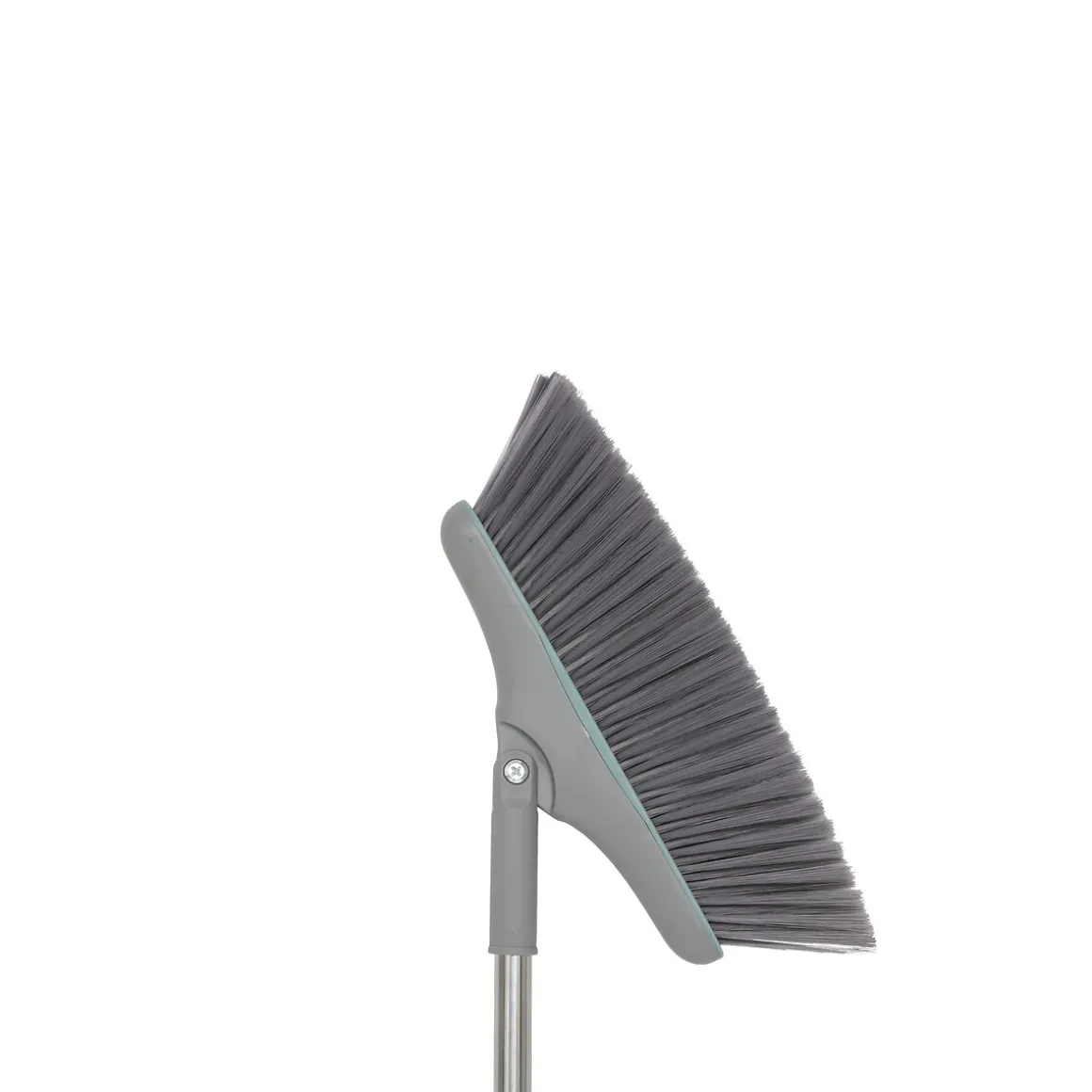 Escoba con recogedor rotativo SKY gris