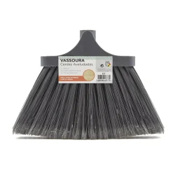 Escoba De Pvc Gris Super