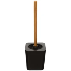 Escobilla De Baño De Bambú C/Soporte