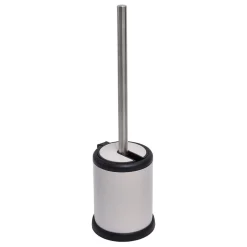 Escobilla De Baño Metal C/Tapa Abatible