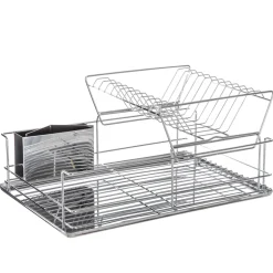 Escurreplatos 2 Niveles Acero Inox