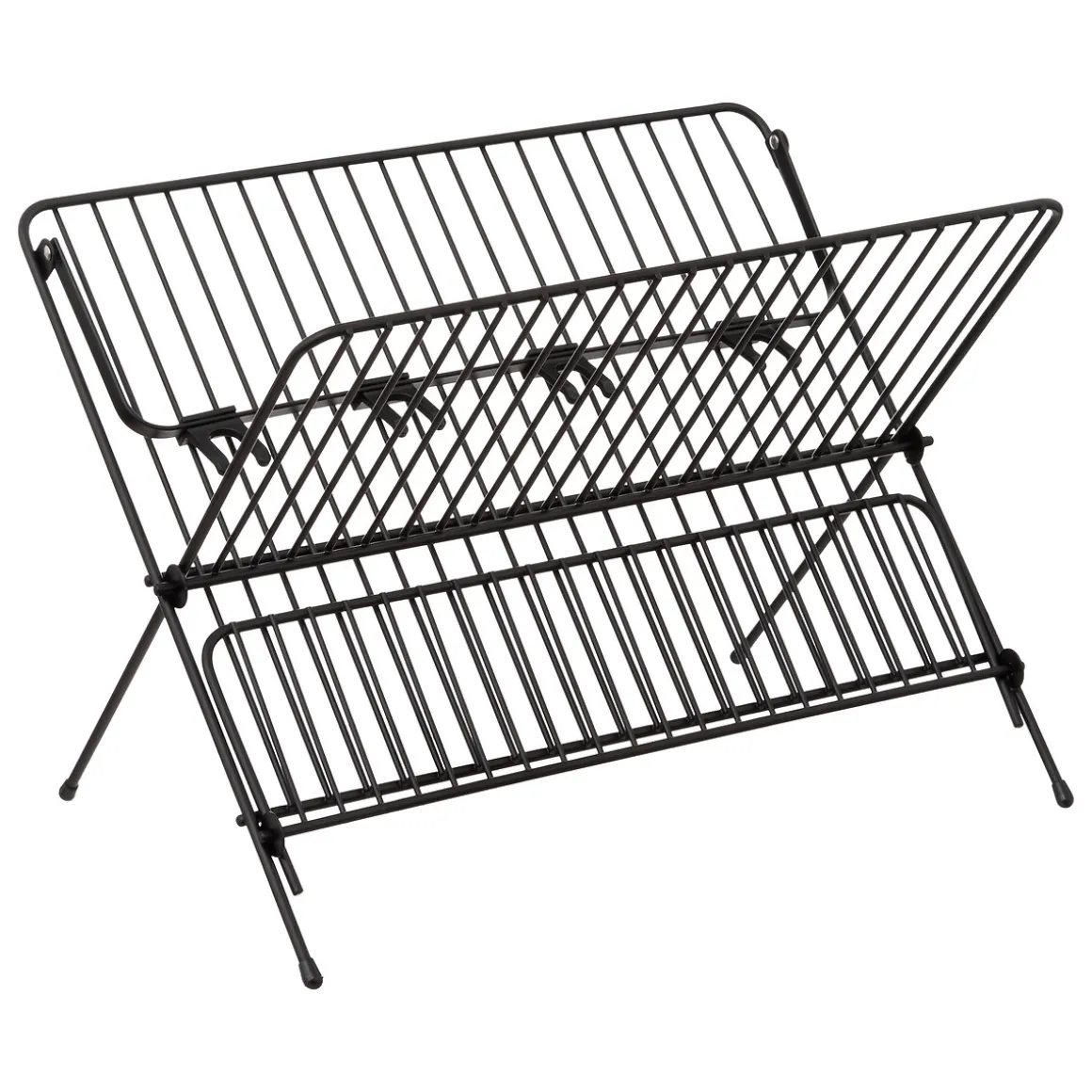 Escurreplatos Metálico 2 Niveles Negro