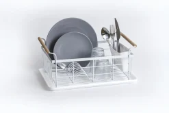 Escurreplatos Metálico Modern Blanco