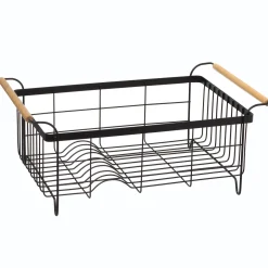 Escurreplatos Metálico Negro Blackwood