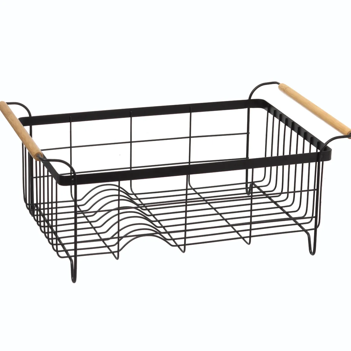 Escurreplatos Metálico Negro Blackwood