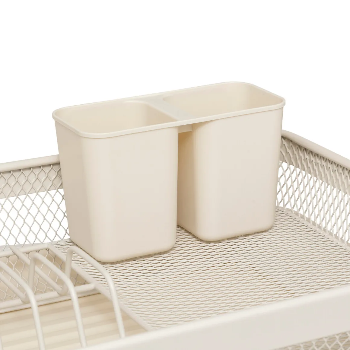 Escurridor de 1 nivel MAYAJ beige de metal