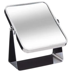 Espejo Cuadrado Con Soporte De Acero