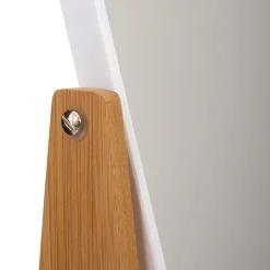 Espejo De Baño De Bambú