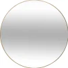 Espejo de pared ALICE redondo dorado 76cm