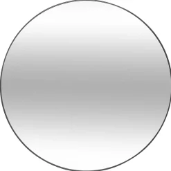 Espejo de pared ALICE redondo negro 76cm