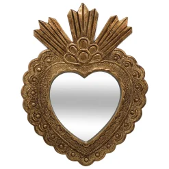 Espejo De Pared Alison Dorado