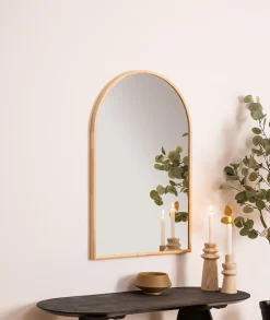 Espejo De Pared Beige Kim