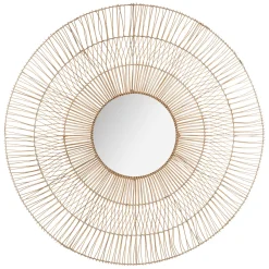 Espejo De Pared Caravane Beige 110Cm