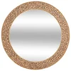 Espejo de pared castaño ANOKI 99cm