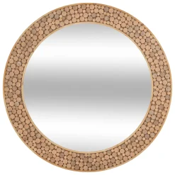 Espejo de pared castaño ANOKI 99cm