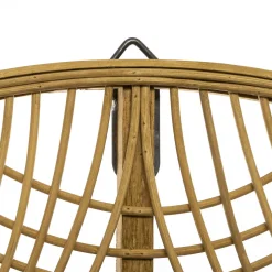 Espejo De Pared Ina De Bambú 89x1.8Cm